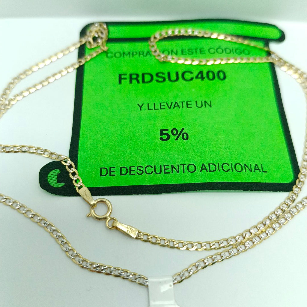 CADENA ORO 14 K 3.1 GRMS (SEMINUEVO)