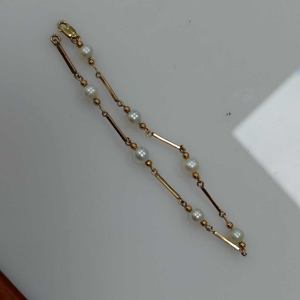 PULSERA ORO 14 K 3.7 GRMS (SEMINUEVO)