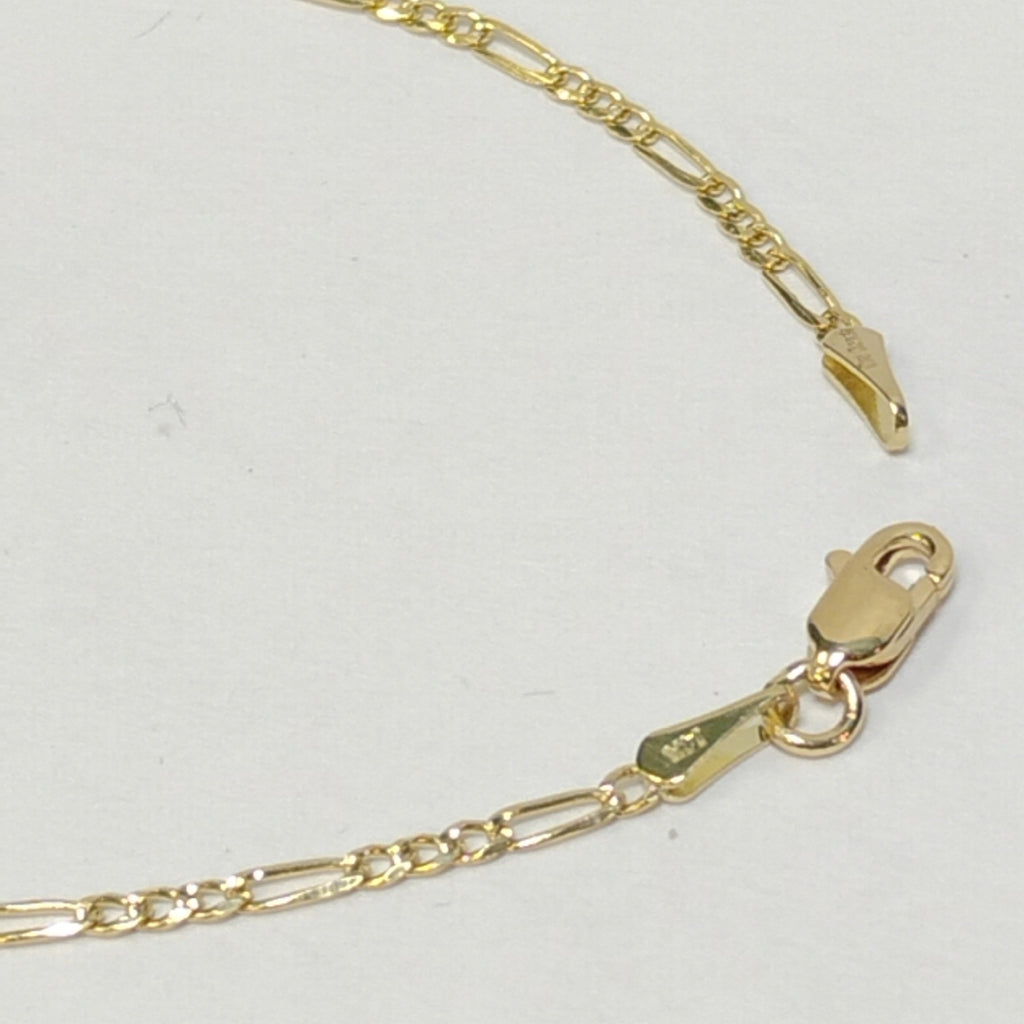 PULSERAS 3X1 ORO 14K 18 CM 1.5 GR (NUEVO)