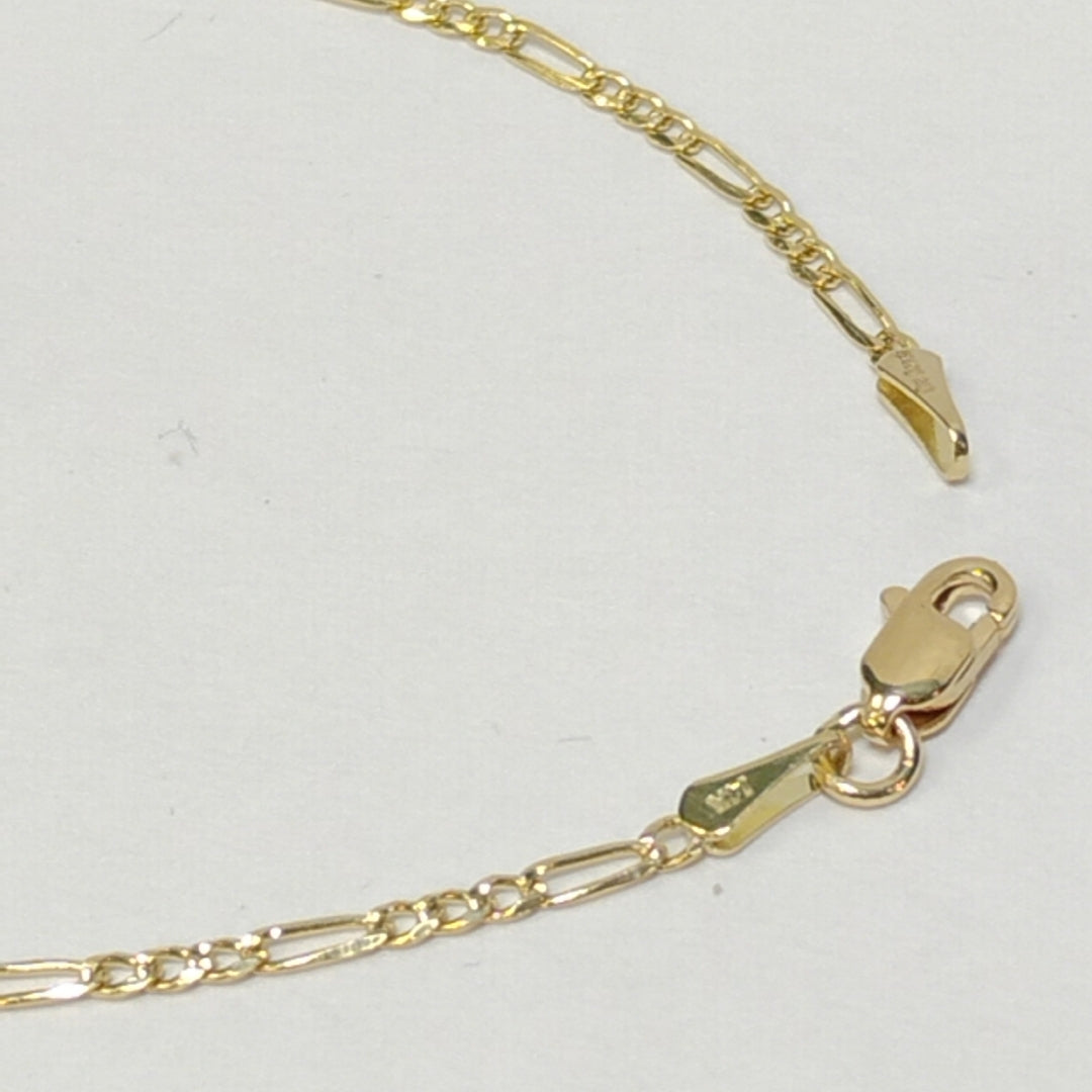 PULSERAS 3X1 ORO 14K 18 CM 1.5 GR (NUEVO)