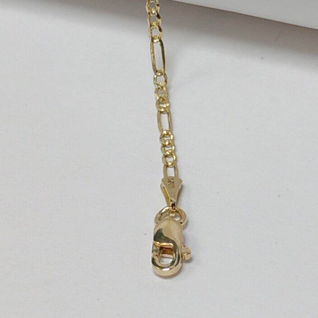 PULSERAS 3X1 ORO 14K 18 CM 1.5 GR (NUEVO)