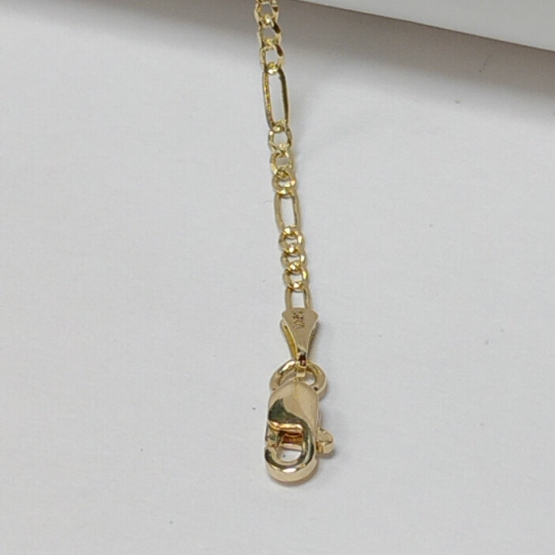 PULSERAS 3X1 ORO 14K 18 CM 1.5 GR (NUEVO)