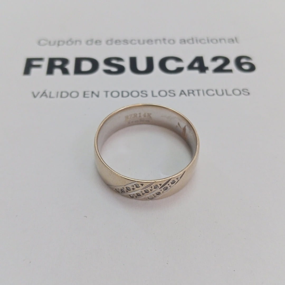 ARGOLLA ORO 14 K 4 GRMS (SEMINUEVO)