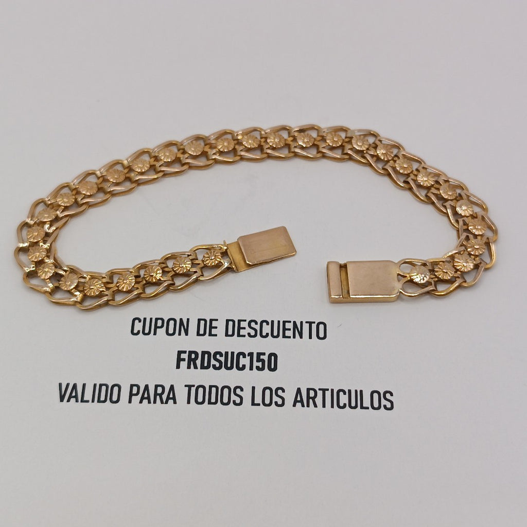 PULSERA ORO 10 K 8.3 GRMS (SEMINUEVO)