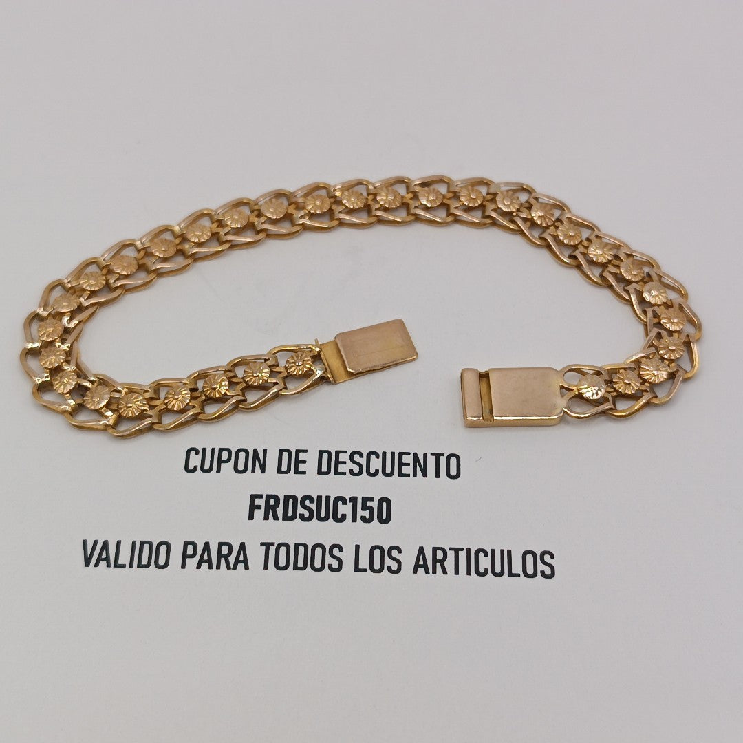 PULSERA ORO 10 K 8.3 GRMS (SEMINUEVO)