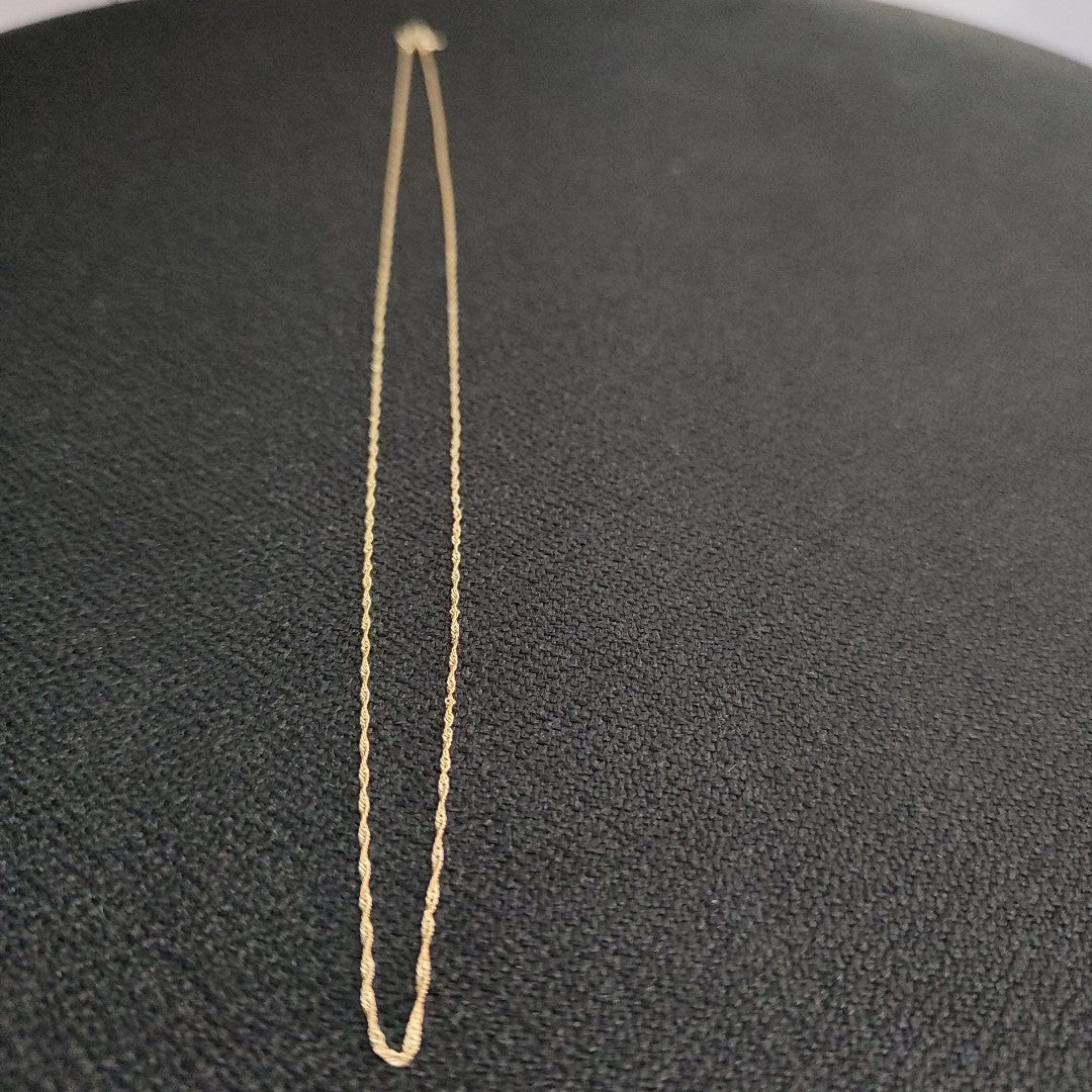 CADENA ORO 10 K 0.8 GRMS (SEMINUEVO)