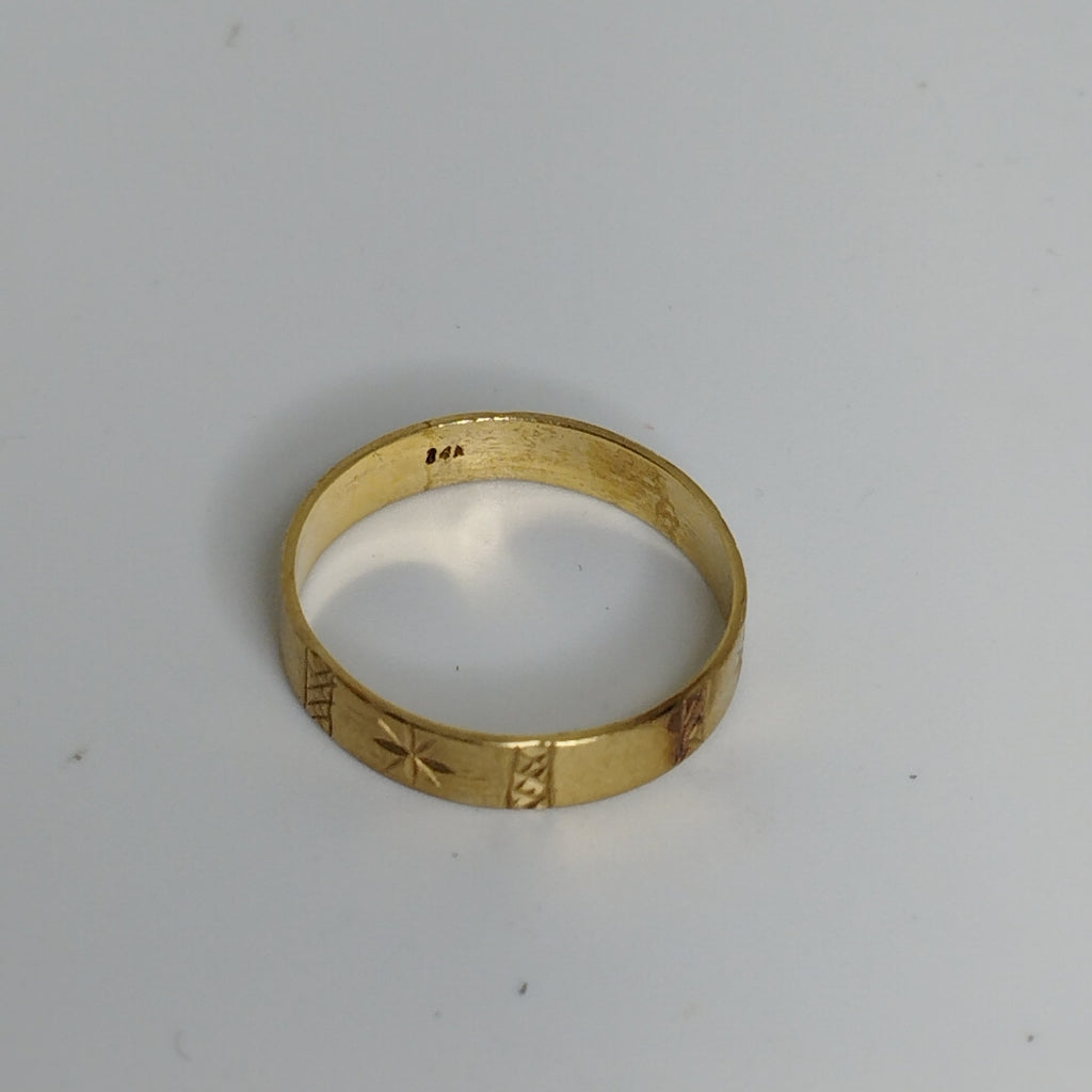 ARGOLLA ORO 14 K 1.6 GRMS (SEMINUEVO)