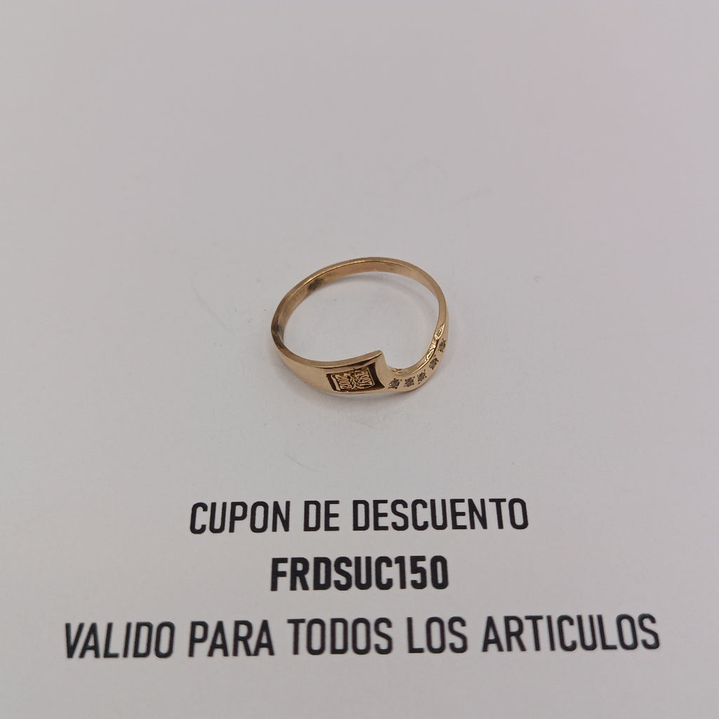 ANILLITO ORO 10 K 1.9 GRMS (SEMINUEVO)