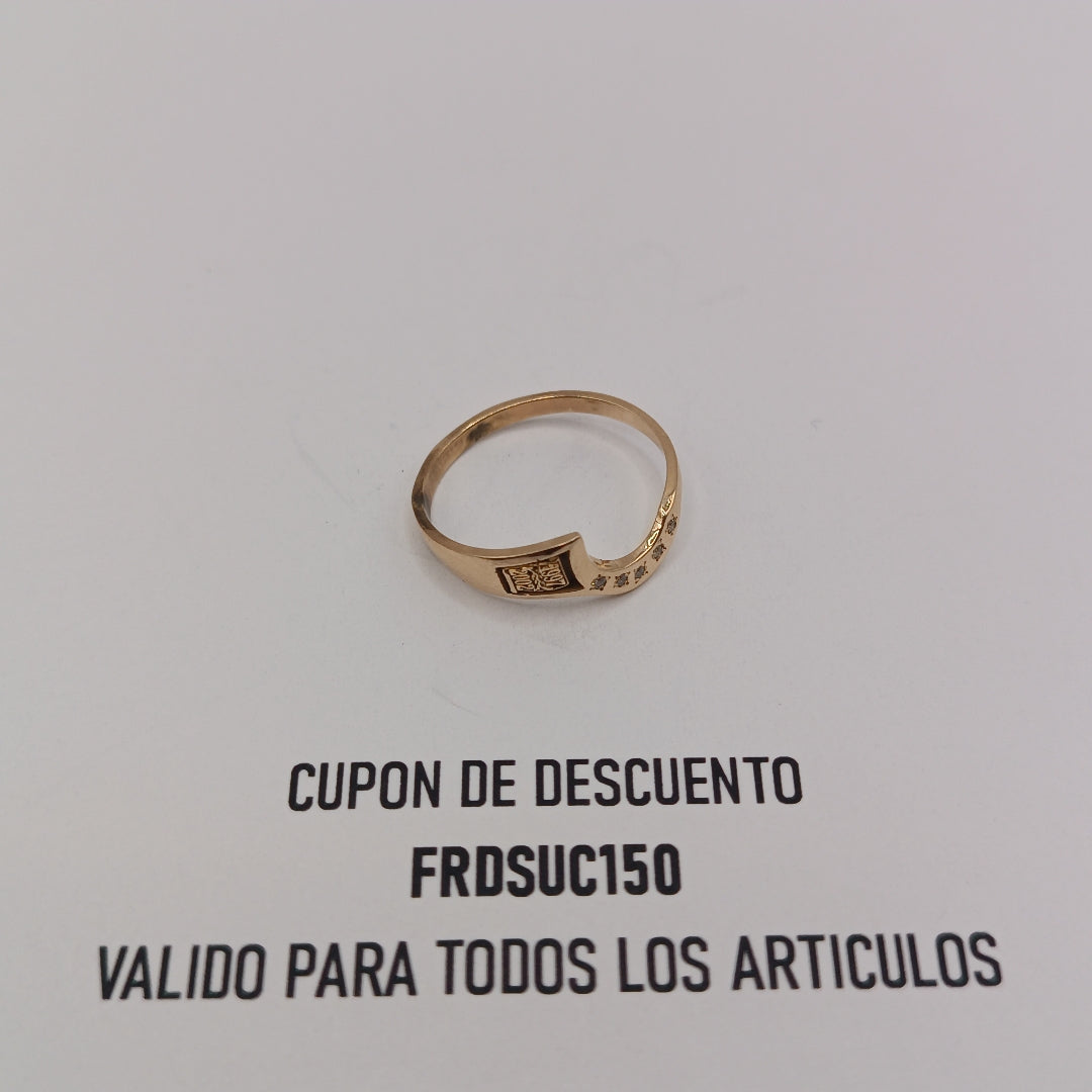 ANILLITO ORO 10 K 1.9 GRMS (SEMINUEVO)