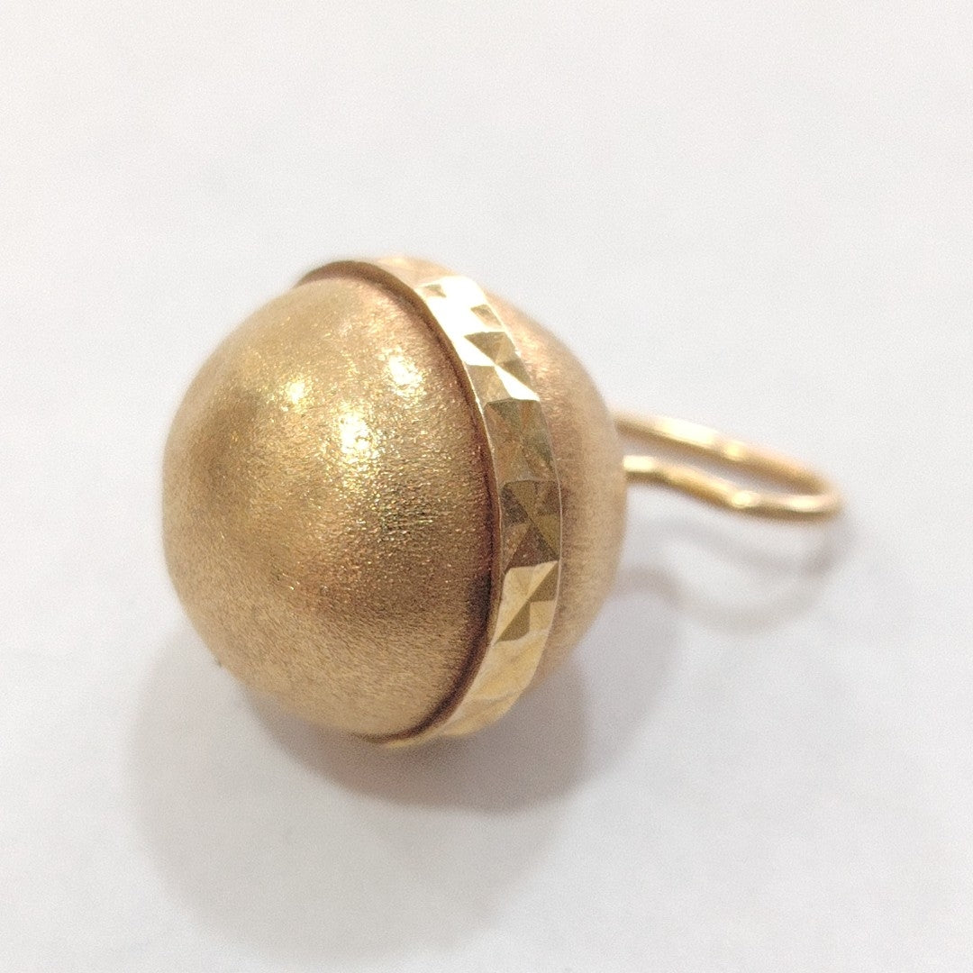 ARETES PAR ORO 14 K 6,10 GRMS (SEMINUEVO)