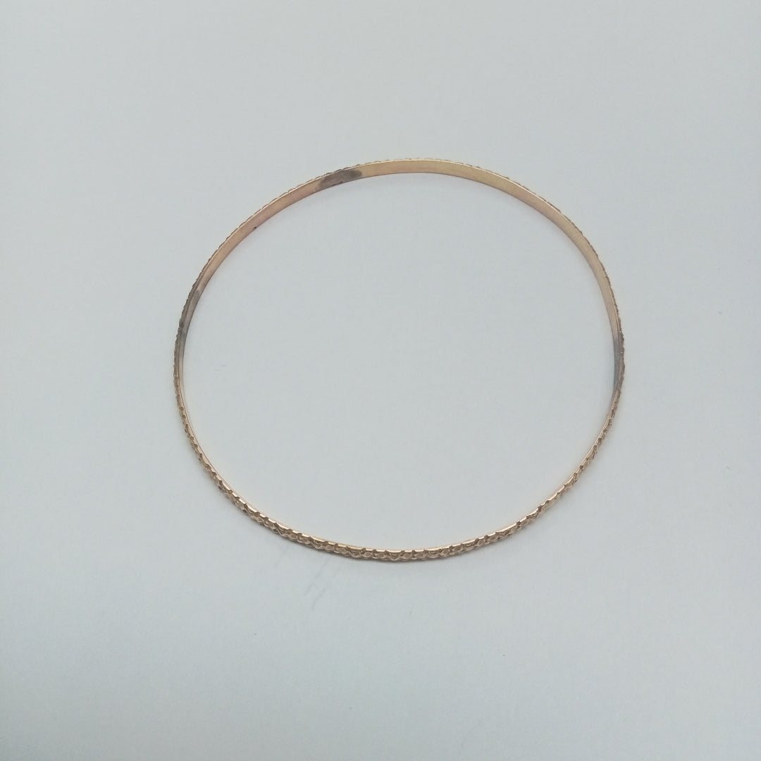 PULSERA RIGIDA ORO 10 K 4,90 GRMS (SEMINUEVO)