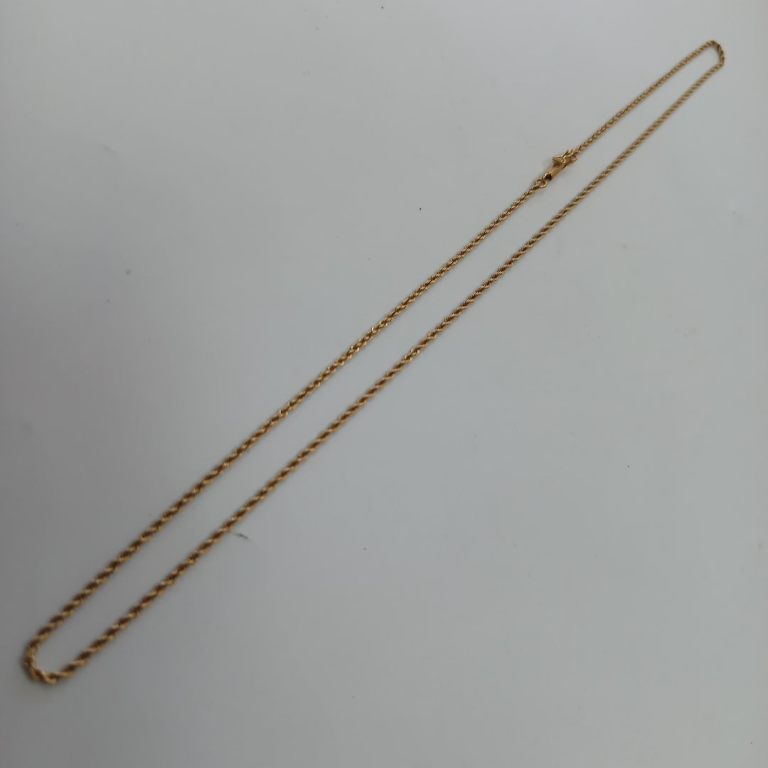 CADENA ORO 14 K 6.7 GRMS (SEMINUEVO)