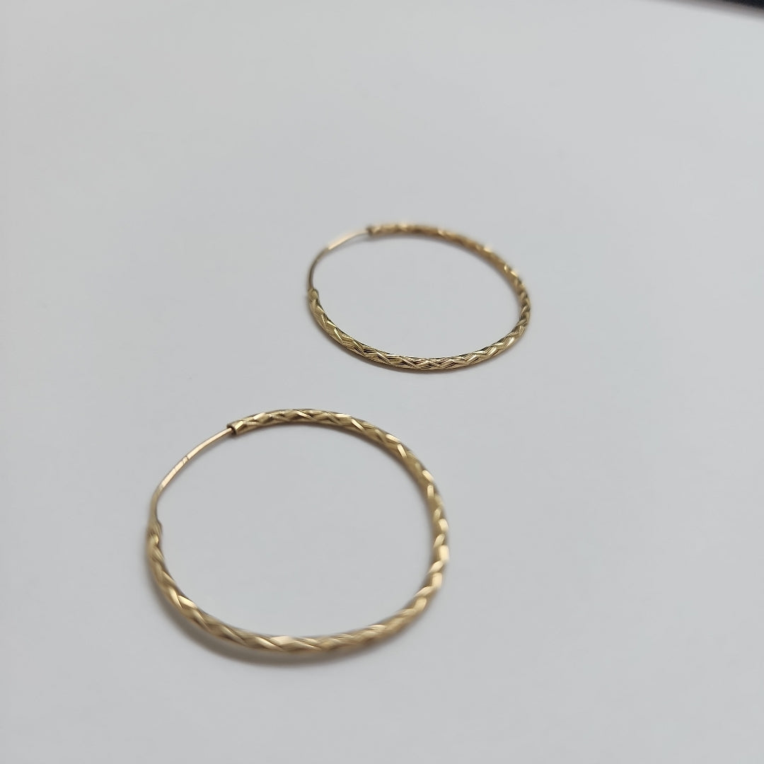 ARRACADAS PAR ORO 10 K 0.8 GRMS (SEMINUEVO)