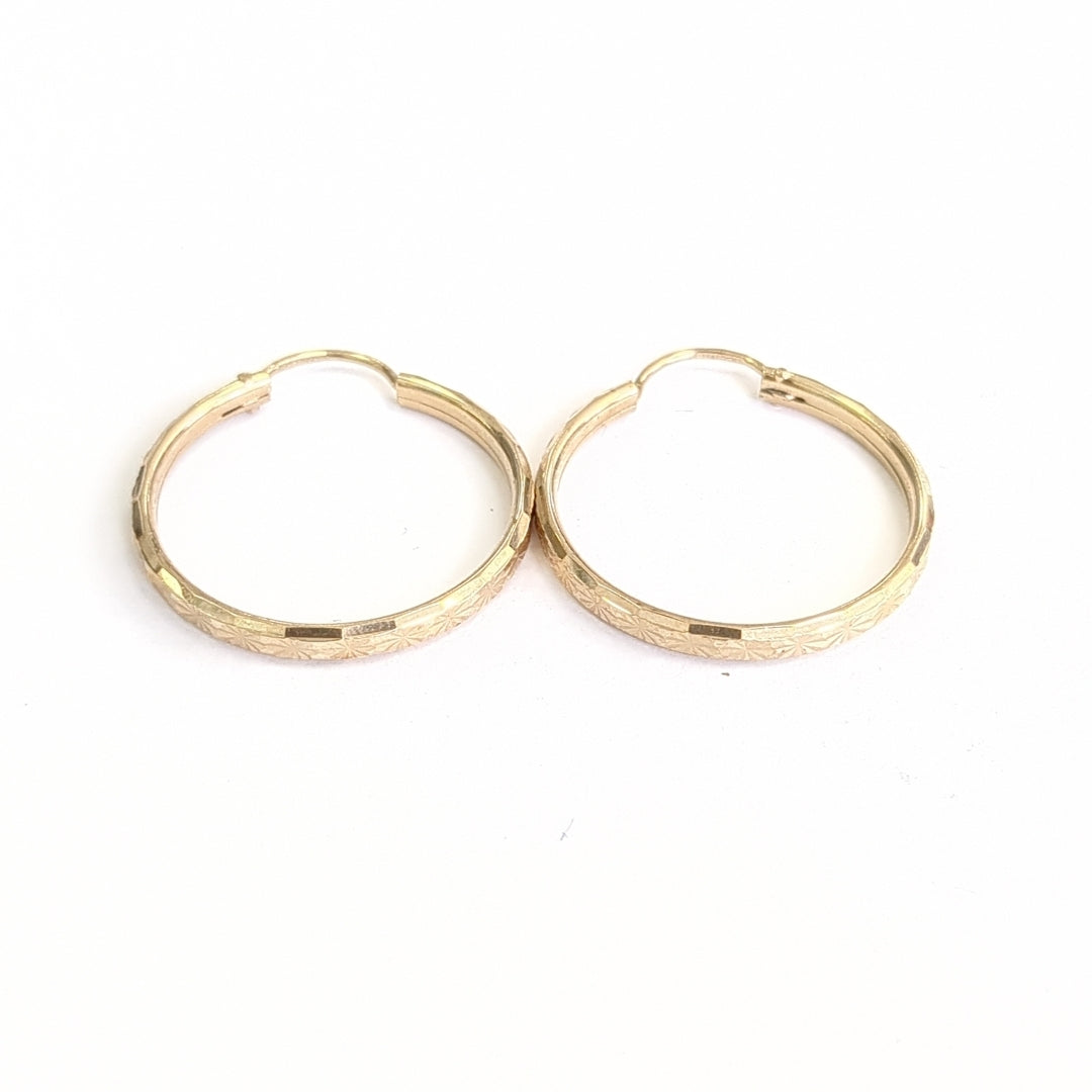 ARRACADAS PAR ORO 10 K 2,30 GRMS (SEMINUEVO)