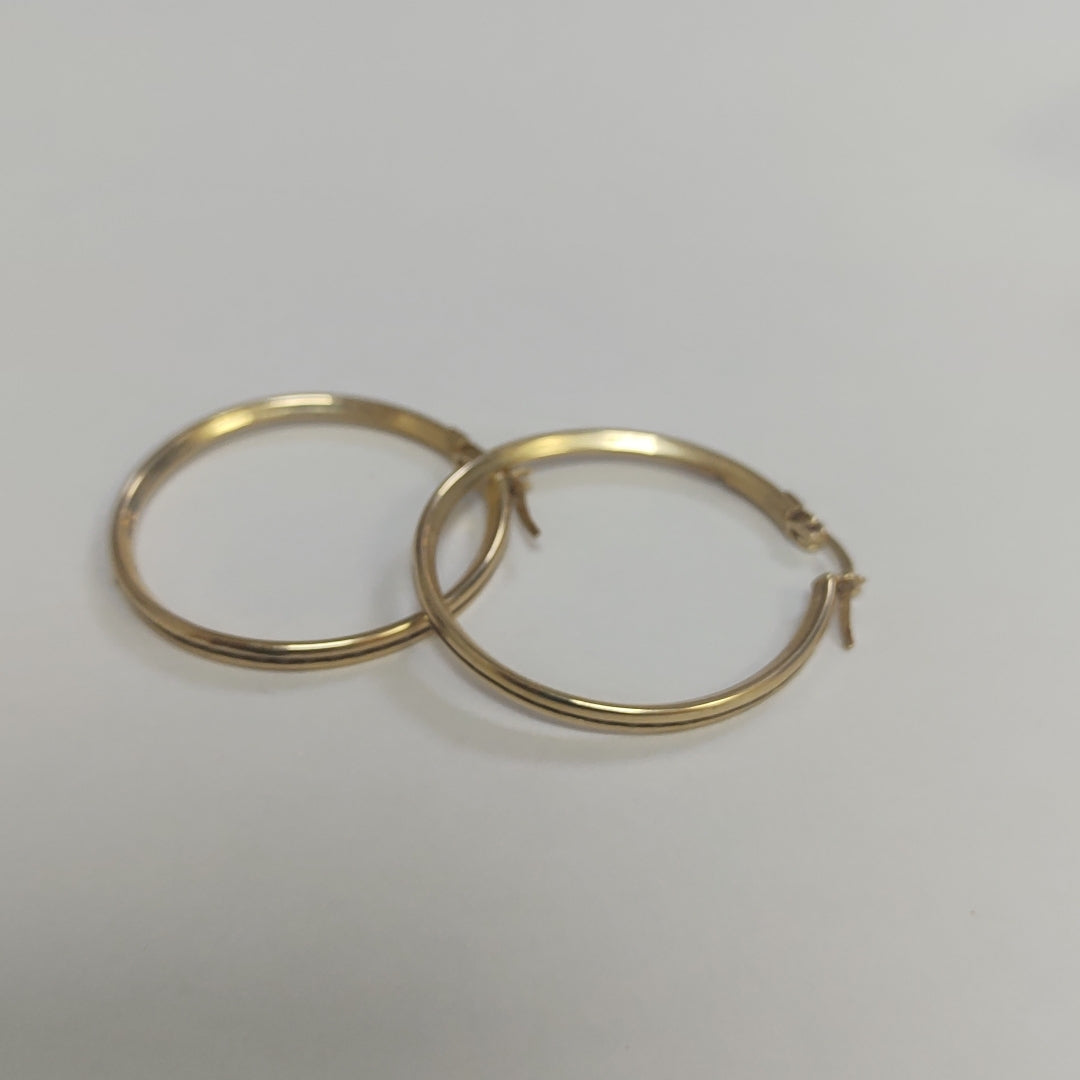 ARRACADAS PAR ORO 10 K 2.7 GRMS (SEMINUEVO)