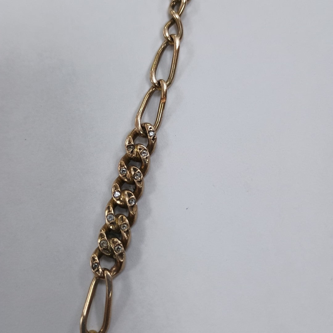 ESCLAVA ORO,ORO MUY BAJO 8 K 11,00 GRMS (SEMINUEVO)
