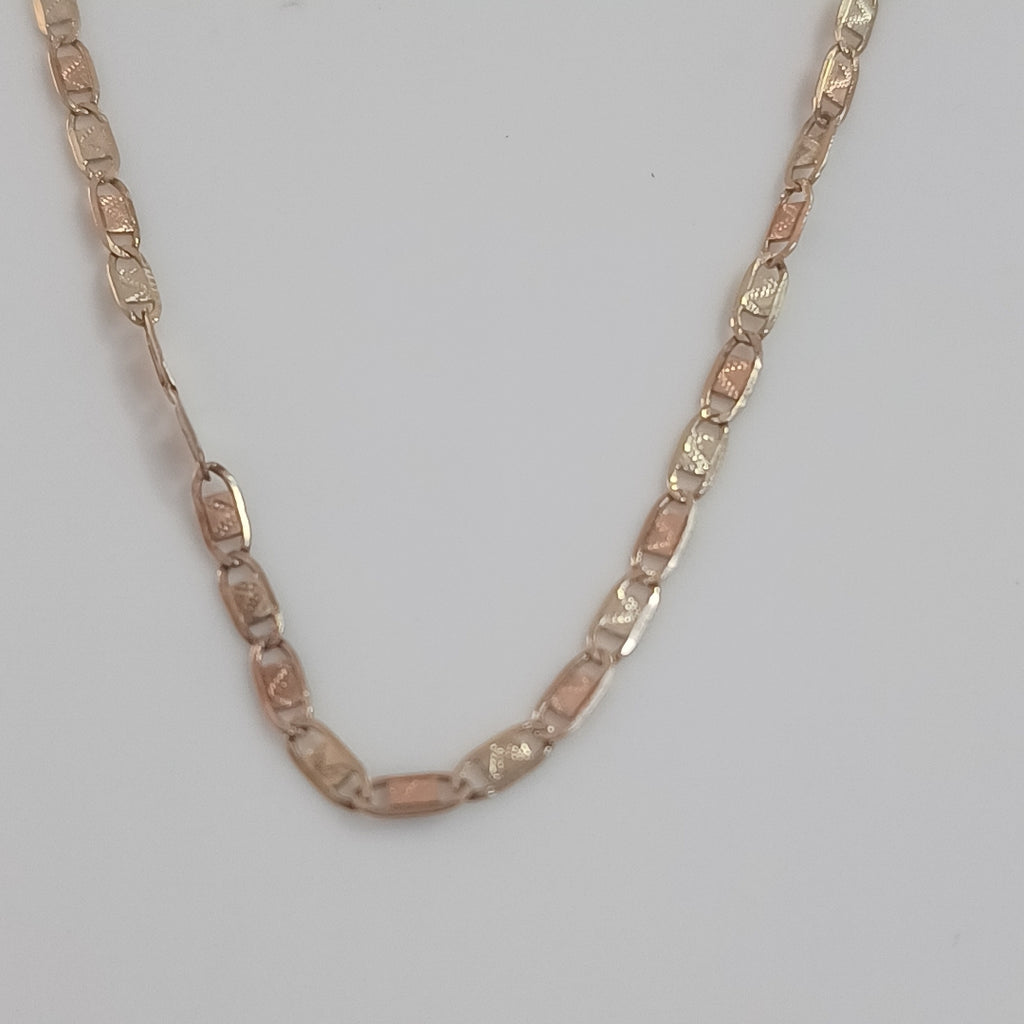 CADENA ORO COMBINADO 10 K 3.6 GRMS (SEMINUEVO)