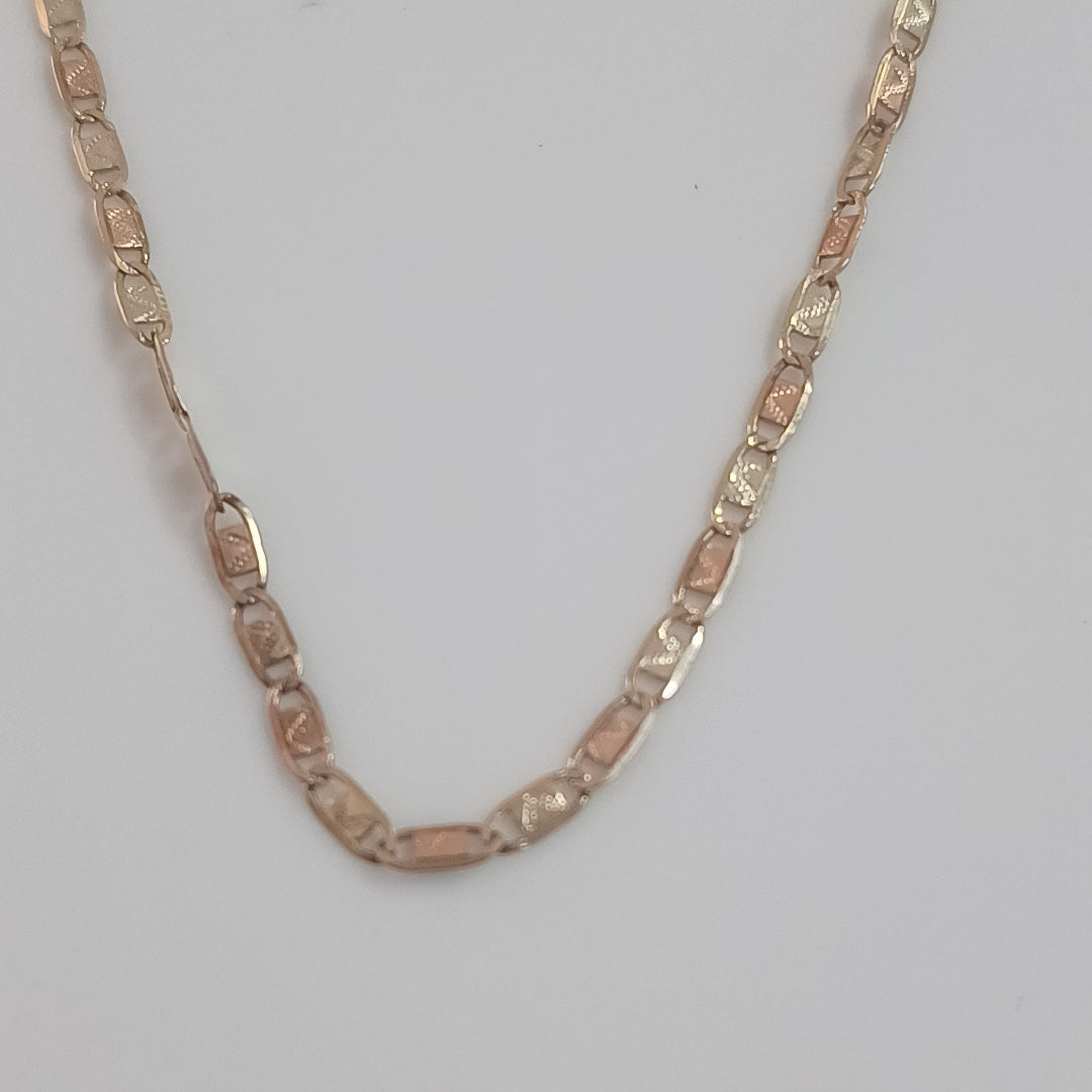 CADENA ORO COMBINADO 10 K 3.6 GRMS (SEMINUEVO)