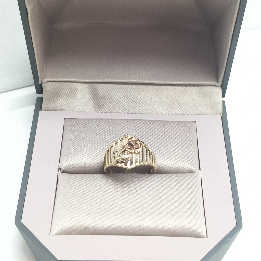 ANILLITO ORO, ORO COMBINADO 14 K 2.4 GRMS (SEMINUEVO)