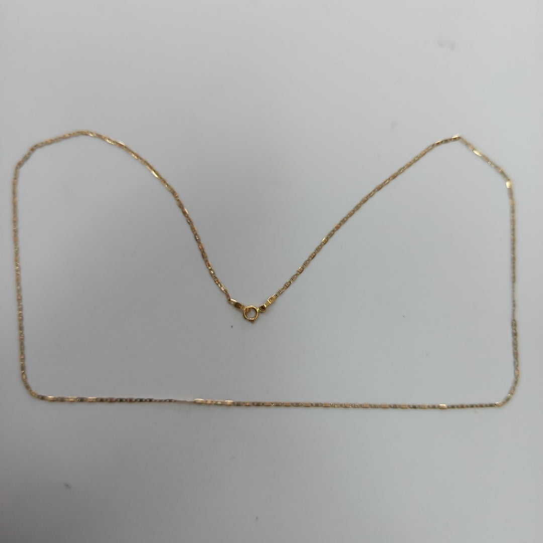 CADENA ORO 14 K 1.1 GRMS (SEMINUEVO)