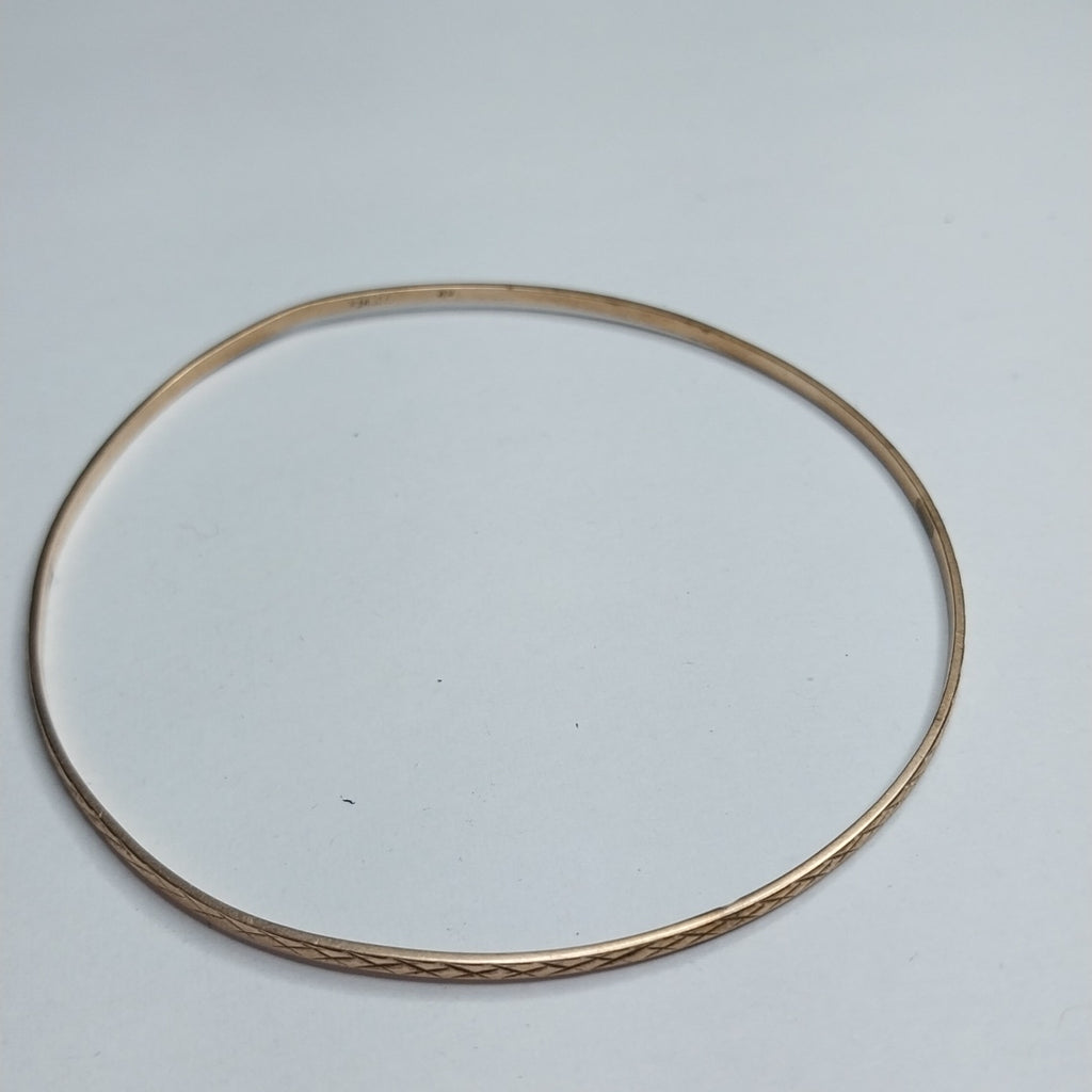 PULSERA RIGIDA ORO 8 K 3.6 GRMS (SEMINUEVO)