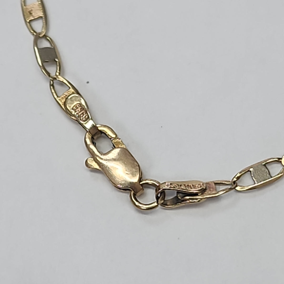 CADENA, CRUCIFIJO ORO 10 K 4.7 GRMS (SEMINUEVO)