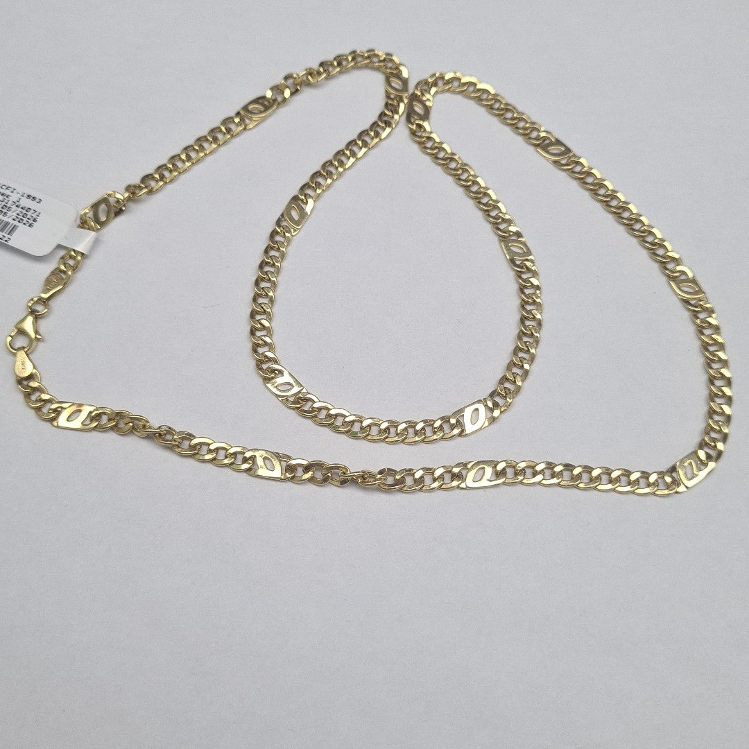 PULSERA ORO 14 K 12.8 GRMS (SEMINUEVO)