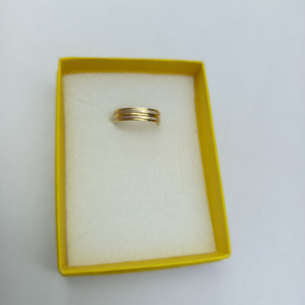 ARGOLLA ORO, RODIADO 14 K 2.7 GRMS (SEMINUEVO)