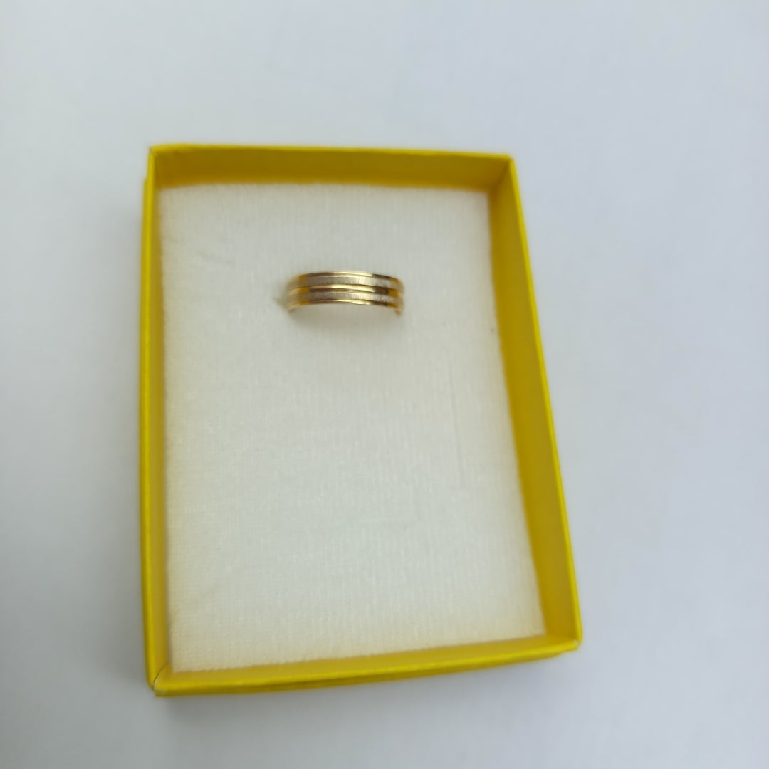 ARGOLLA ORO, RODIADO 14 K 2.7 GRMS (SEMINUEVO)
