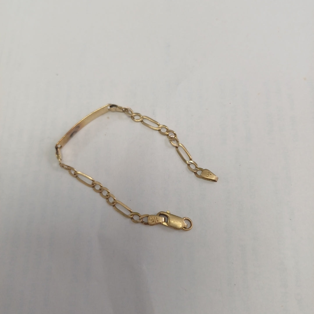 ESCLAVA ORO 14 K 2.6 GRMS (SEMINUEVO)