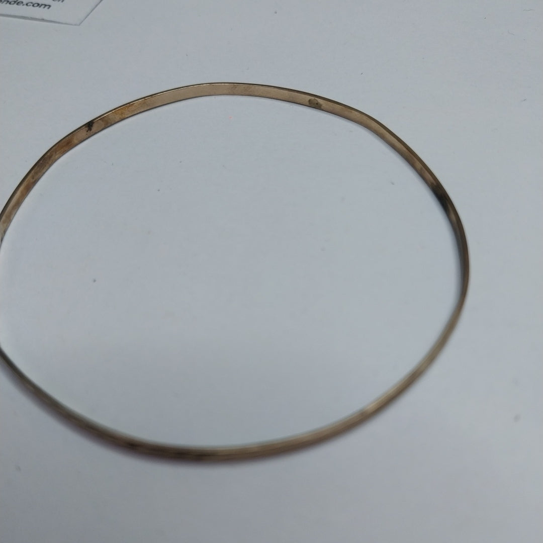 PULSERA RIGIDA ORO 8 K 3.8 GRMS (SEMINUEVO)