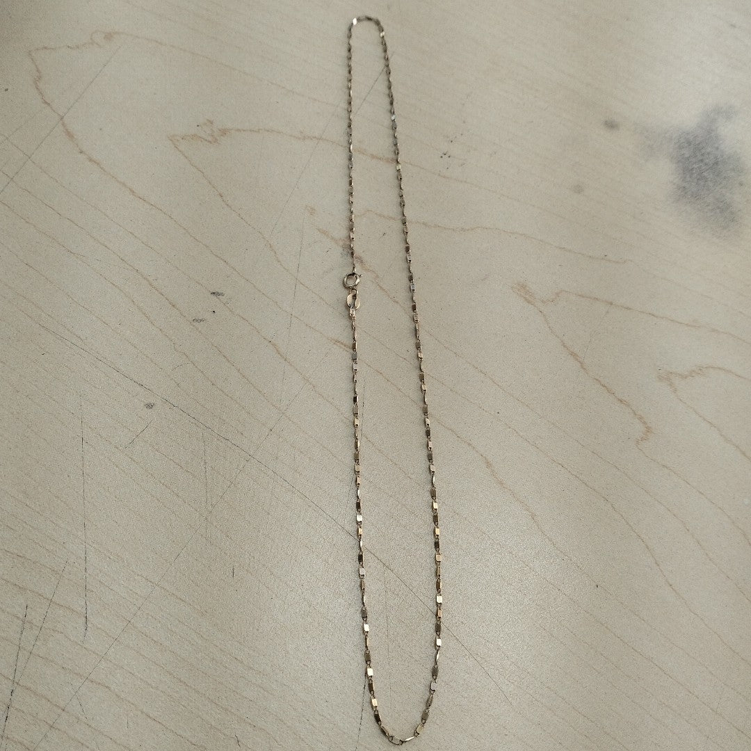 CADENA ORO COMBINADO 10 K 2 GRMS (SEMINUEVO)