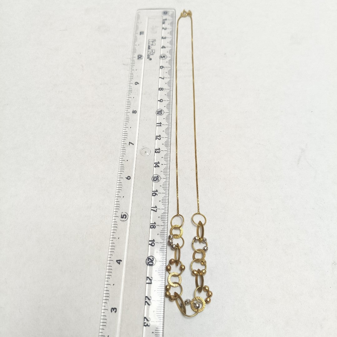 GARGANTILLA ORO 10 K 4.6 GRMS (SEMINUEVO)