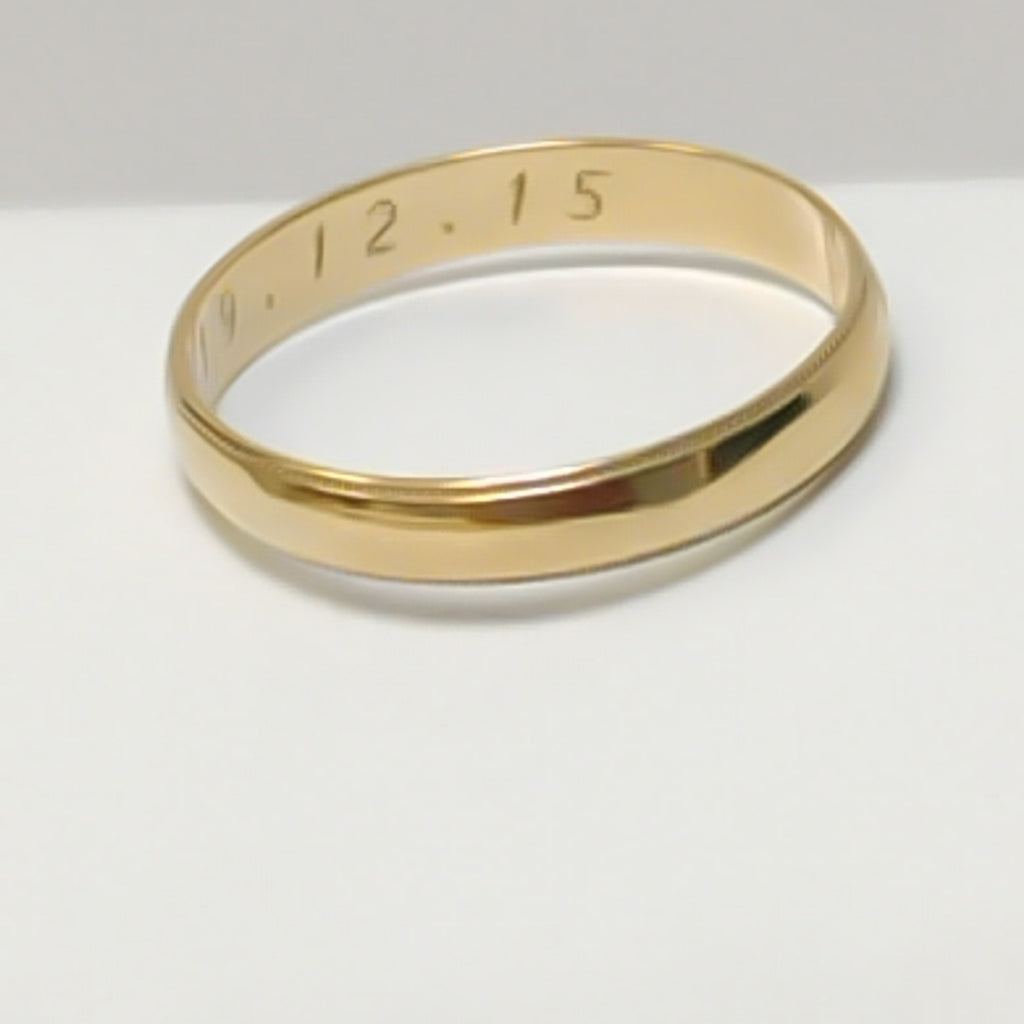 ARGOLLA ORO 14 K 2.7 GRMS (SEMINUEVO)