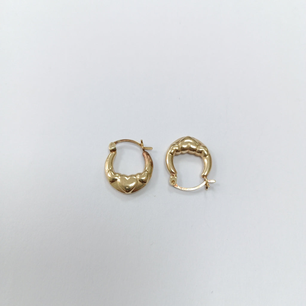 ARRACADAS PAR ORO 8 K 1.2 GRMS (SEMINUEVO)