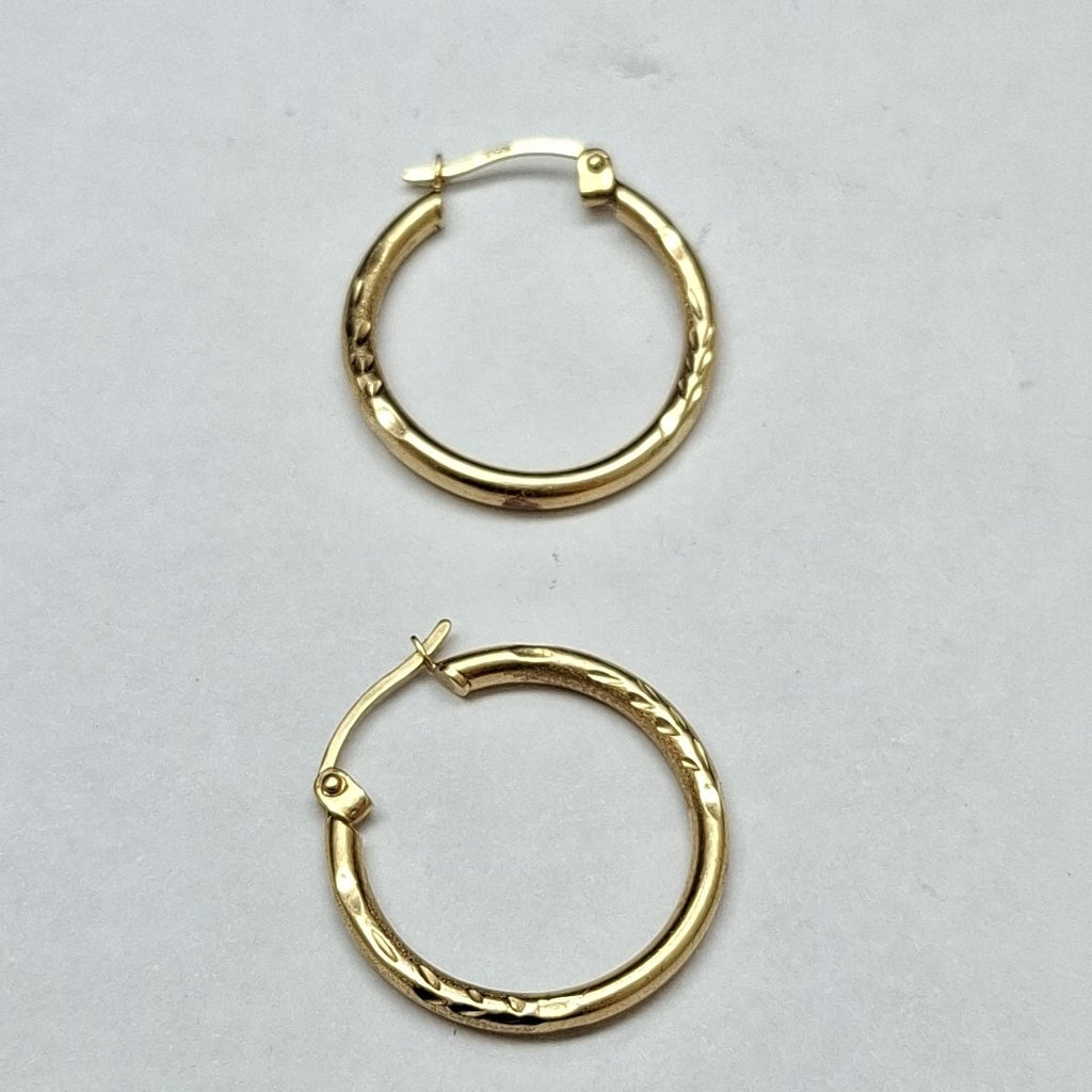 ARRACADAS PAR ORO 10 K 1,80 GRMS (SEMINUEVO)