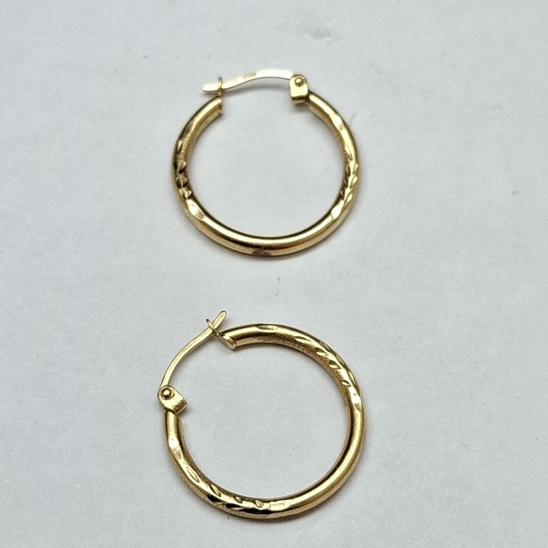 ARRACADAS PAR ORO 10 K 1,80 GRMS (SEMINUEVO)