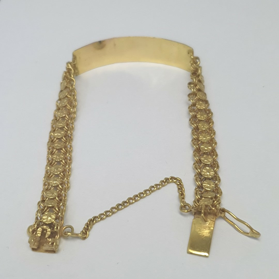 ESCLAVA ORO 8 K 15 GRMS (SEMINUEVO)