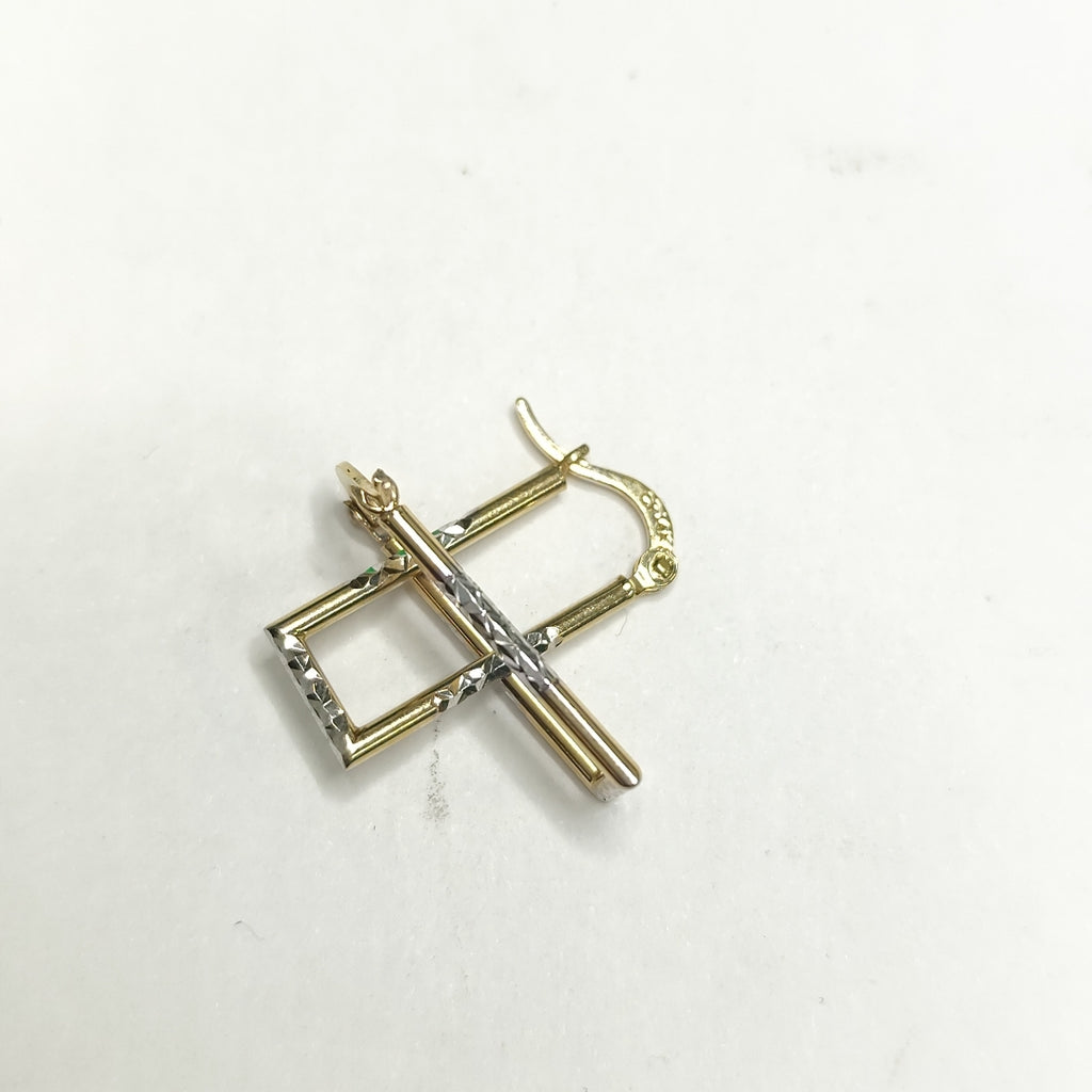 ARETES PAR ORO 14 K 0.9 GRMS (SEMINUEVO)