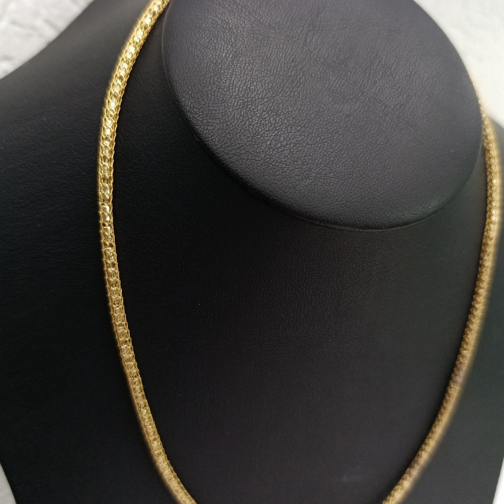 GARGANTILLA ORO,ORO BLANCO 18 K 11,80 GRMS (SEMINUEVO)