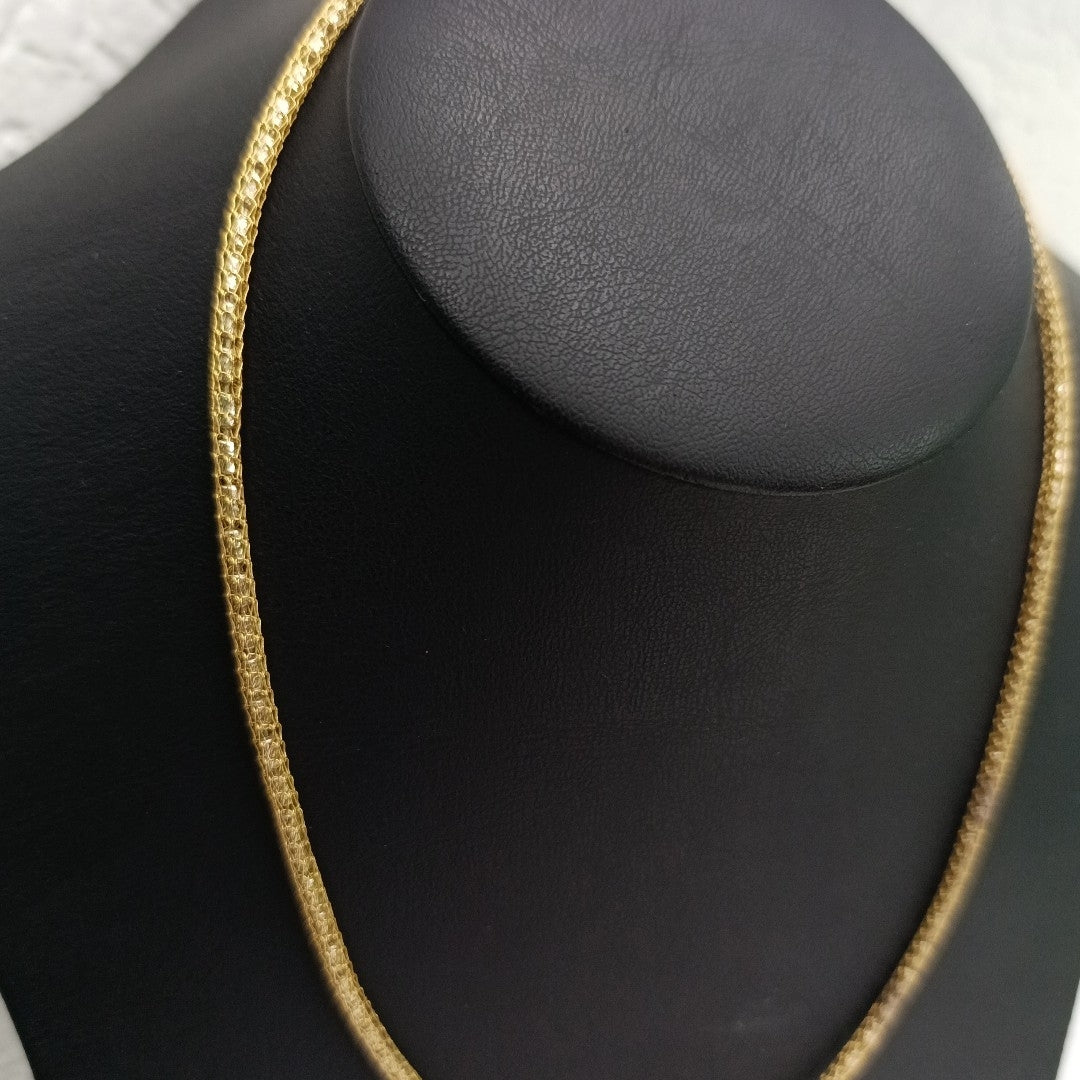 GARGANTILLA ORO,ORO BLANCO 18 K 11,80 GRMS (SEMINUEVO)
