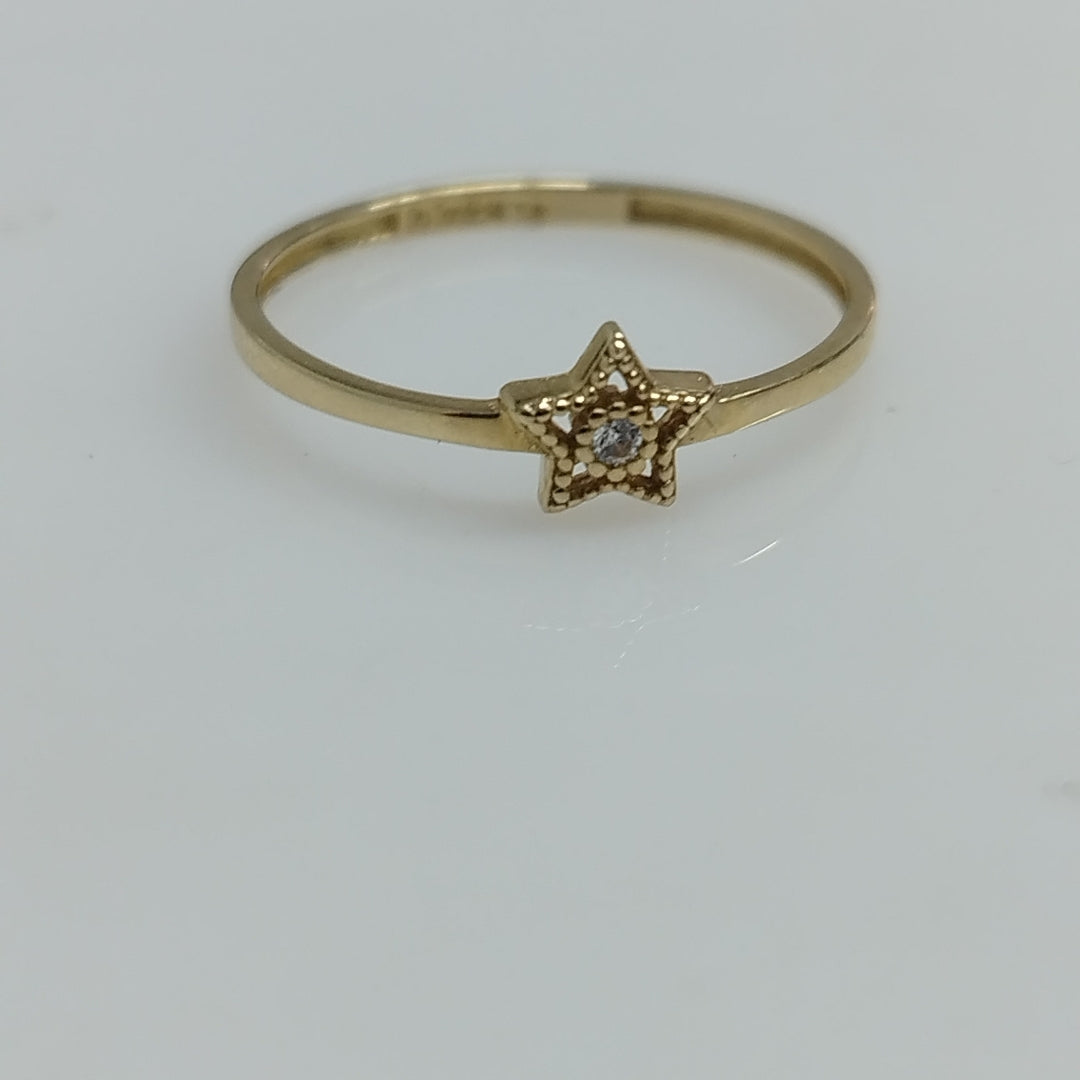 ANILLOS DAMA ORO 14K 0.8 (NUEVO)