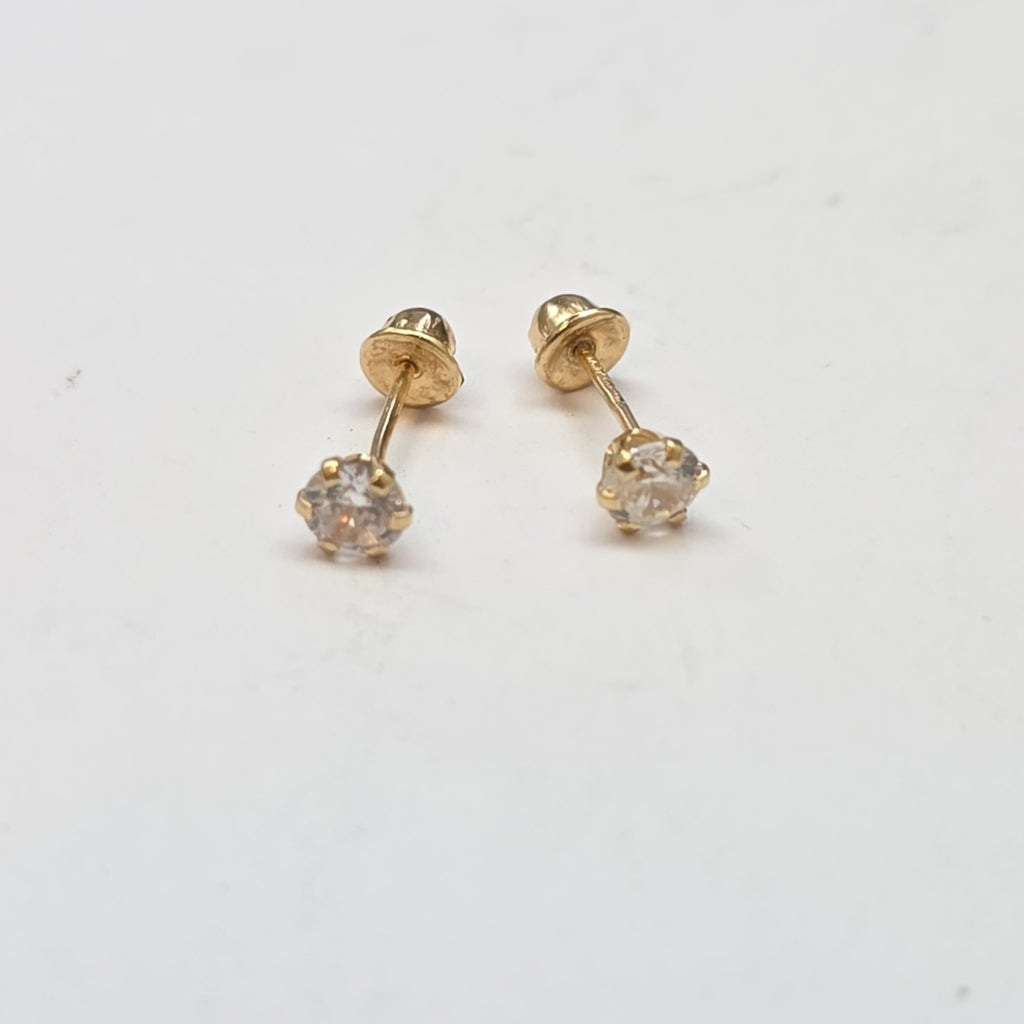 BROQUELES PAR ORO 14 K 0.3 GRMS (SEMINUEVO)