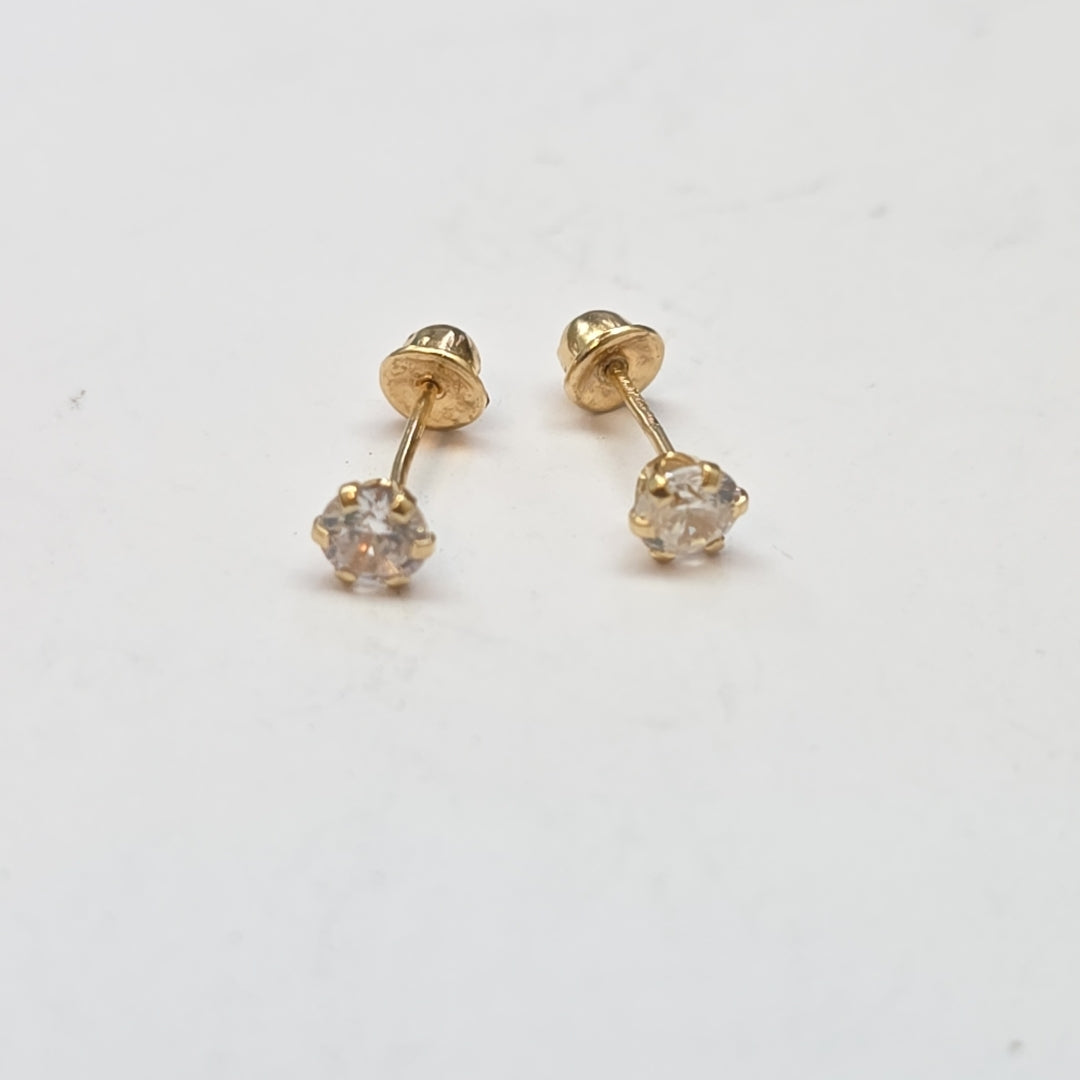 BROQUELES PAR ORO 14 K 0.3 GRMS (SEMINUEVO)