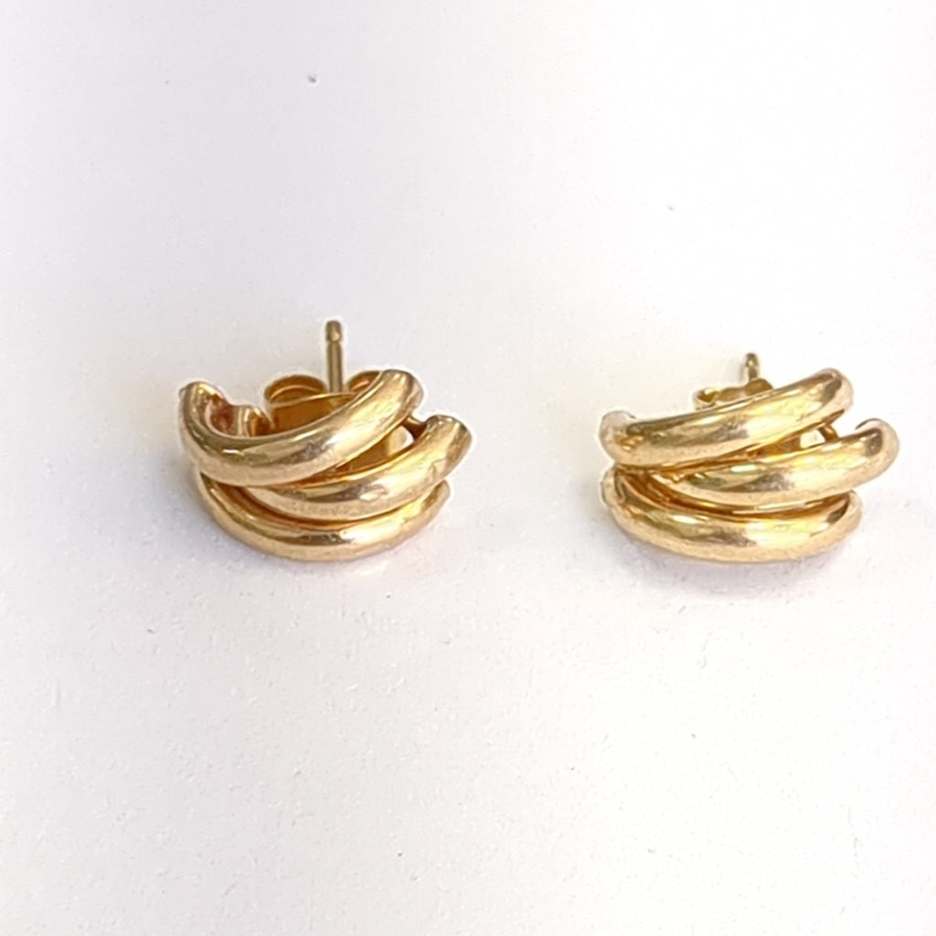 ARETES PAR ORO 10 K 1,70 GRMS (SEMINUEVO)