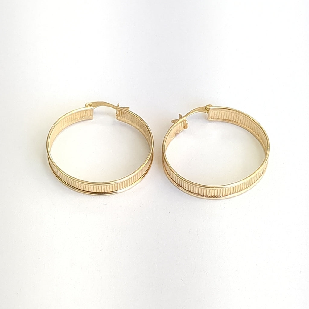ARRACADAS PAR ORO 10 K 5,90 GRMS (SEMINUEVO)