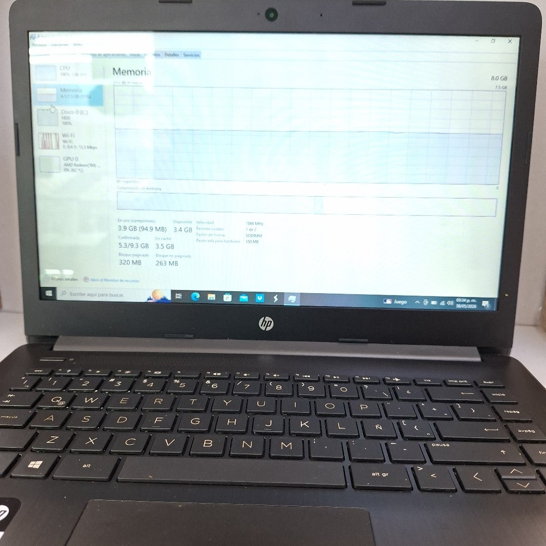LAPTOP HP 14-CM0030LA (2024) 2 TB 8 GB RAM (SEMINUEVO)