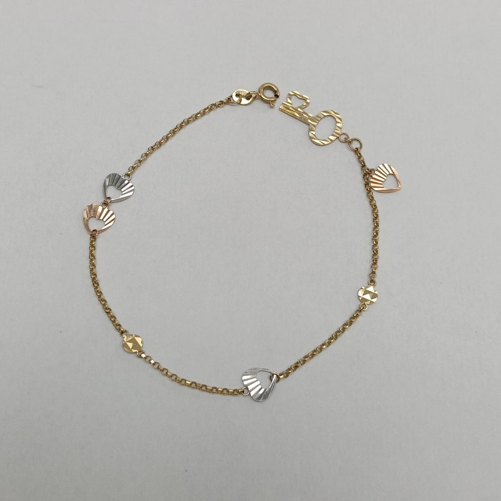 PULSERA ORO 14 K 2.1 GRMS (SEMINUEVO)