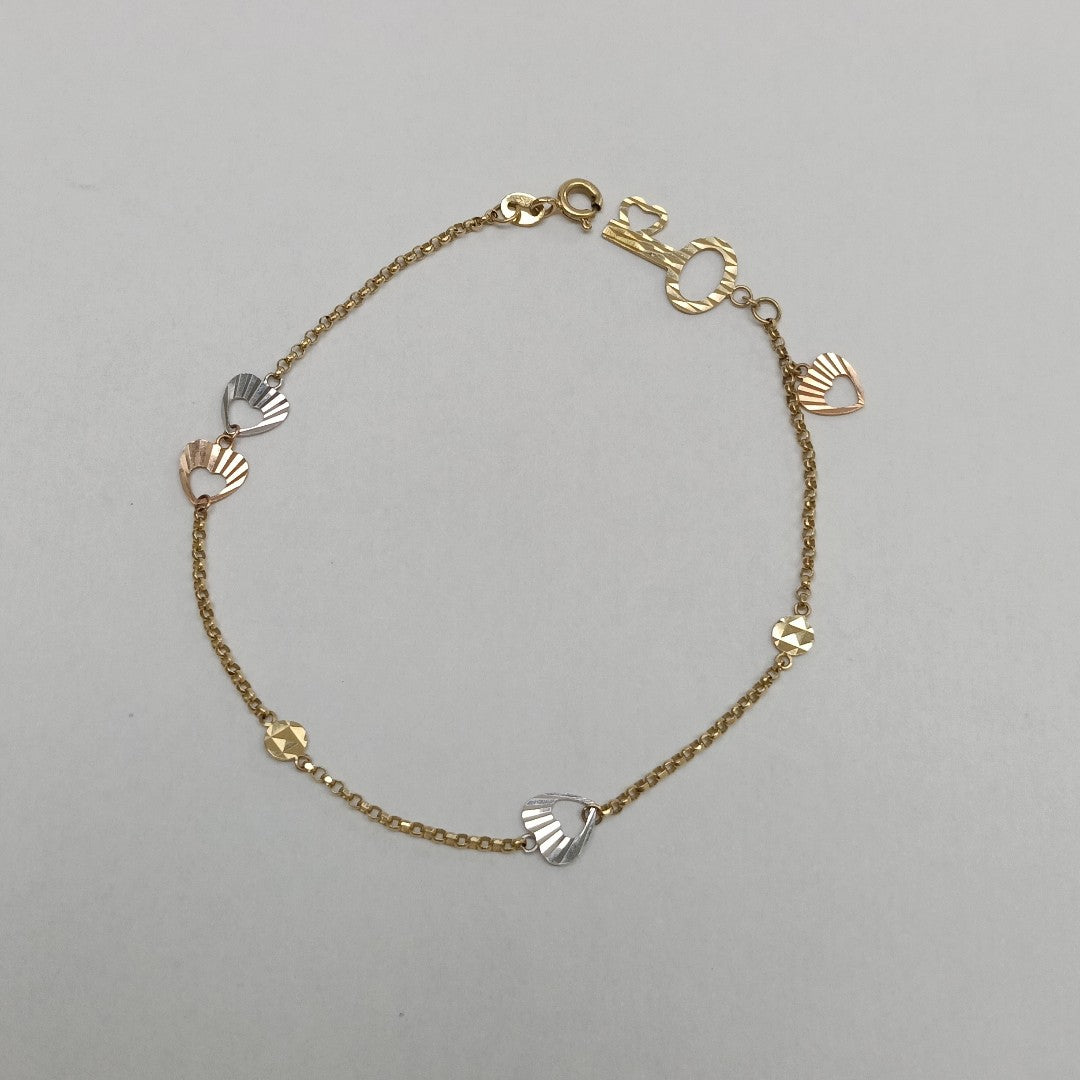 PULSERA ORO 14 K 2.1 GRMS (SEMINUEVO)