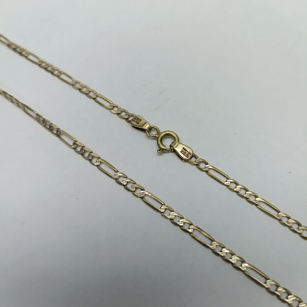 CADENA ORO, RODIADO 10 K 4.3 GRMS (SEMINUEVO)